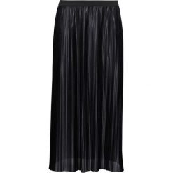 Spódnica plisowana bonprix czarny. Czarne spódniczki damskie bonprix. Za 109,99 zł.