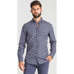 KOSZULA HANJO Joop! Collection. Niebieskie koszule męskie s, z haftami, z bawełny. Za 221,40 zł.