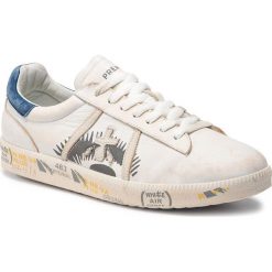 Sneakersy PREMIATA - Andy 3100 Beżowy Biały. Brązowe sneakersy męskie marki Premiata, na co dzień, bez wzorów, ze skóry, bez zapięcia. Za 689,00 zł.