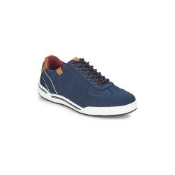 Buty André ISCHIA. Niebieskie trampki męskie Andre, bez wzorów, bez zapięcia. Za 175,20 zł.