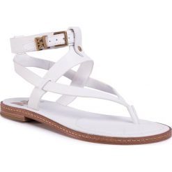 Sandały MICHAEL MICHAEL KORS - Pearson Thong 40S0PEFA1L Optic White. Białe klapki damskie MICHAEL Michael Kors, bez wzorów, ze skóry, bez obcasa, na obcasie. Za 649,00 zł.