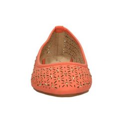 BALERINY CASU JA10088. Pomarańczowe baleriny damskie Casu. Za 39,99 zł.
