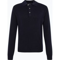 Andrew James - Sweter męski z czystego kaszmiru, niebieski. Niebieskie swetry klasyczne męskie Andrew James, m, z kaszmiru. Za 599,95 zł.