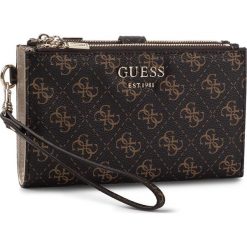 Duży Portfel Damski GUESS - Logo Rock (SG) Slg SWSG7 409570 BRO. Pomarańczowe portfele damskie Guess, z aplikacjami, ze skóry ekologicznej. Za 279,00 zł.