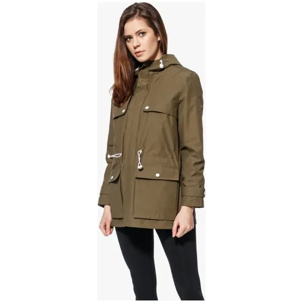 Feewear Kurtka Monica , khaki, rozmiar M. Brązowe kurtki damskie Feewear, s, bez wzorów, z bawełny, bez kaptura. W wyprzedaży za 103,99 zł.
