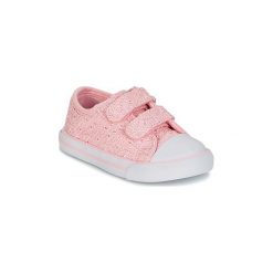 Buty Dziecko Chicco CEDRINA. Różowe trampki dziewczęce marki Chicco, bez wzorów, bez zapięcia. Za 151,20 zł.
