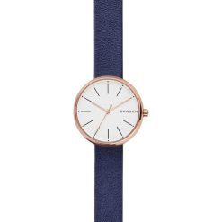 Zegarek SKAGEN - Signatur SKW2592 Blue/Rose Gold. Niebieskie zegarki damskie Skagen. Za 349,00 zł.