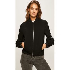 Karl Lagerfeld - Kurtka. Czarne kurtki damskie z elastanu, krótkie. Za 1329,00 zł.