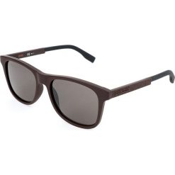 Męskie okulary przeciwsłoneczne w kolorze brązowym. Pomarańczowe okulary przeciwsłoneczne męskie marki Hugo Boss Sunglasses, z tworzywa sztucznego, wakacyjne. W wyprzedaży za 193,95 zł.