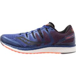 Saucony LIBERTY ISO Obuwie do biegania Stabilność blue/black/vizired. Niebieskie buty do biegania męskie Saucony, z materiału. Za 719,00 zł.
