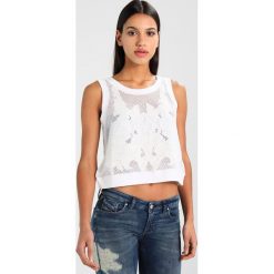 Topy damskie: Teddy Smith TELOUA Top blanc