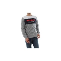 Bluzy Jack Jones 12147689 SHAKEDOWNS. Szare bluzy męskie Jack & Jones, s, bez wzorów, bez kołnierzyka, bez rękawów, bez kaptura. Za 92,18 zł.