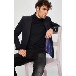 Blend - Sweter. Szare swetry męskie Blend, xl, bez wzorów, z bawełny, z golfem, bez kaptura. W wyprzedaży za 79,90 zł.