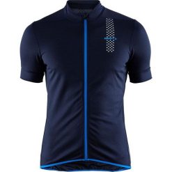 Craft koszulka rowerowa męska Rise ciemny niebieski M. Niebieskie koszulki męskie Craft, s, bez wzorów, z klasycznym kołnierzykiem, bez rękawów, na fitness i siłownię. Za 229,00 zł.