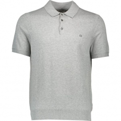 Koszulka polo w kolorze szarym. Niebieskie koszulki polo marki GALVANNI, l, z okrągłym kołnierzem. W wyprzedaży za 130,95 zł.