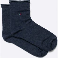 Tommy Hilfiger - Skarpetki. Czarne skarpetki damskie TOMMY HILFIGER, z bawełny. Za 35,90 zł.