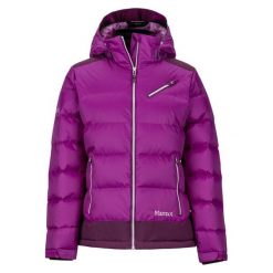 Marmot Damska Kurtka Puchowa Wm's Sling Shot Jacket Grape/Dark Purple Xl. Fioletowe kurtki sportowe damskie marki Marmot, s, z puchu. Za 1189,00 zł.