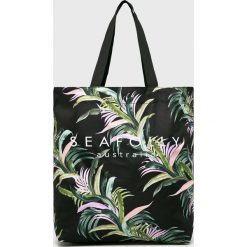 Seafolly - Torebka. Czarne torebki klasyczne damskie marki Seafolly, bez wzorów, z poliesteru, casualowe, na ramię, duże, bez dodatków. Za 129,90 zł.