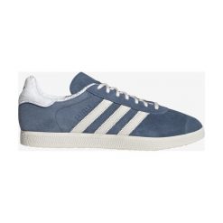 Adidas Originals Gazelle Tenisówki Niebieski. Niebieskie trampki męskie adidas Originals, bez wzorów, ze skóry, bez zapięcia. Za 388,95 zł.