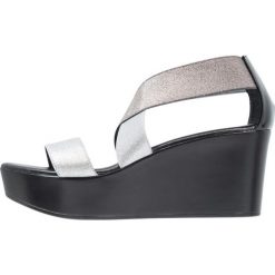 Sandały damskie: Rapisardi LOTUS Sandały na platformie silver/pewter/black