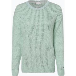 Tommy Hilfiger - Sweter damski z dodatkiem moheru, zielony. Zielone swetry klasyczne damskie TOMMY HILFIGER, l, z dzianiny. Za 599,95 zł.