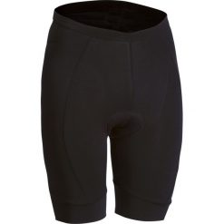 Spodenki na rower szosowy ESSENTIEL męskie. Czarne spodenki i szorty męskie B'TWIN, xl, bez wzorów, z elastanu. Za 39,99 zł.