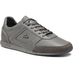 Sneakersy LACOSTE - Menerva Sport 119 2 Cma 7-37CMA005817C Dk Gry/Dk Gry. Szare sneakersy męskie Lacoste, bez zapięcia. W wyprzedaży za 419,00 zł.