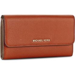 Portfele damskie: Duży Portfel Damski MICHAEL KORS – Mercer 32H6GM9F3L Orange
