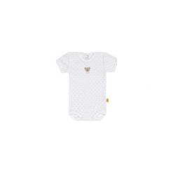 Body niemowlęce: Steiff Girls Body dziecięce rękaw 1/4 white