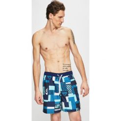 Quiksilver - Kąpielówki. Niebieskie kąpielówki męskie Quiksilver, s, bez wzorów, z poliesteru. W wyprzedaży za 129,90 zł.