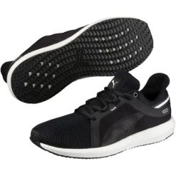 Puma Buty Treningowe Mega Nrgy Turbo 2 Wns Black Wh 40. Czarne buty sportowe damskie marki Puma, bez wzorów, z gumy, sportowe, na fitness i siłownię. W wyprzedaży za 239,00 zł.