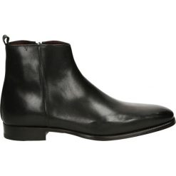 Botki męskie - 85 CALF NERO. Czarne botki męskie marki Venezia, ze skóry. Za 599,00 zł.