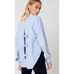 Koszule wiązane damskie: Free People Koszula Tie It In A Bow – Blue,Multicolor