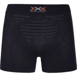 Bokserki X-BIONIC INVENT. Czarne slipy męskie termoaktywne X BIONIC, bez wzorów, z tkaniny. W wyprzedaży za 96,00 zł.