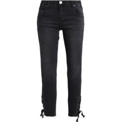 Jeansy damskie: One Teaspoon BLACK PARIS TIE SIDE FREEBIRDS II Jeans Skinny Fit black paris