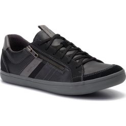 Sneakersy GEOX - U Halver A U943AA 05422 C9999 Black. Czarne sneakersy męskie Geox, bez zapięcia. W wyprzedaży za 199,00 zł.
