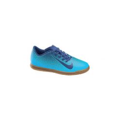 Niebieskie halówki męskie Nike Bravata. Niebieskie buty sportowe męskie z materiału, bez zapięcia. Za 179,90 zł.