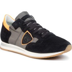 Sneakersy PHILIPPE MODEL - Tropez TRLU WF13 Neon Noir Orange. Szare sneakersy męskie Philippe Model, bez zapięcia. Za 1189,00 zł.