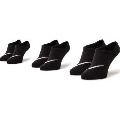 Zestaw 3 par niskich skarpet damskich NIKE - SX7824 010 Czarny. Czarne skarpetki damskie Nike, bez wzorów, z elastanu. Za 39,00 zł.