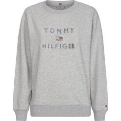 Bluza TOMMY HILFIGER Tiara Round-Nk WW0WW27177. Szare bluzy damskie TOMMY HILFIGER, xs, bez wzorów, z bawełny, bez rękawów, bez kaptura. W wyprzedaży za 459,00 zł.