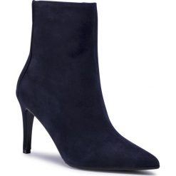Botki BALDOWSKI - 03239-2835-002 Zamsz Top Blue. Niebieskie topy damskie Baldowski, bez wzorów, ze skóry, bez kołnierzyka. Za 619,00 zł.
