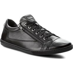 Sneakersy GINO ROSSI - Iten MPV573-K61-XB00-9900-T 99. Czarne sneakersy męskie Gino Rossi, na co dzień, bez wzorów, ze skóry, eleganckie, bez zapięcia. Za 459,90 zł.