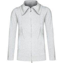 Bluza DEHA HARMONIC. Szare bluzy damskie Deha, bez wzorów, z kaszmiru, bez rękawów, bez kaptura. W wyprzedaży za 419,00 zł.