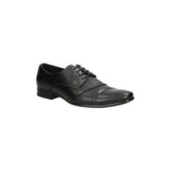Richelieu Casu WIZYTOWE MXC236. Czarne buty wizytowe męskie marki Casu. Za 62,99 zł.