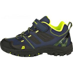 ALPINE PRO buty outdoorowe chłopięce MIKIRU KBTR217530 34 niebieskie. Niebieskie buty chłopięce sportowe Alpine Pro, bez zapięcia. Za 259,00 zł.