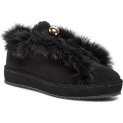 Sneakersy EVA MINGE - EM-23-06-000257 601. Czarne półbuty damskie Eva Minge, ze skóry. W wyprzedaży za 289,00 zł.
