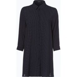 Opus - Bluzka damska – Florenze, niebieski. Niebieskie bluzki damskie marki Opus, bez wzorów, bez kołnierzyka, z długim rękawem. Za 149,95 zł.