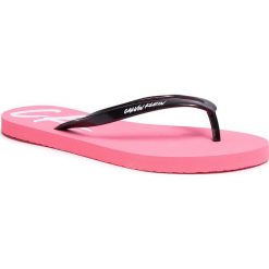 Japonki CALVIN KLEIN SWIMWEAR - Ff Sandals KW0KW01027 0J6. Czarne klapki damskie Calvin Klein Swimwear, bez wzorów, z tworzywa sztucznego, bez obcasa. Za 159,00 zł.