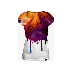 Melting planet women's t-shirt. Szare t-shirty damskie marki Mars from venus, s, bez wzorów, bez kołnierzyka. Za 101,40 zł.
