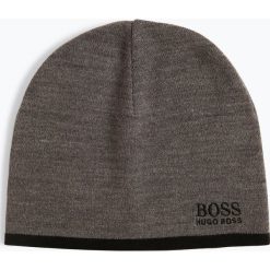 BOSS Casual - Czapka męska – Ciny-2, szary. Szare czapki męskie marki BOSS Casual, z haftami, casualowe. Za 199,95 zł.
